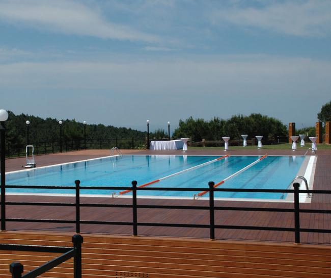 Ko University Semi-Olympic Swimming Pool and Social Facilities